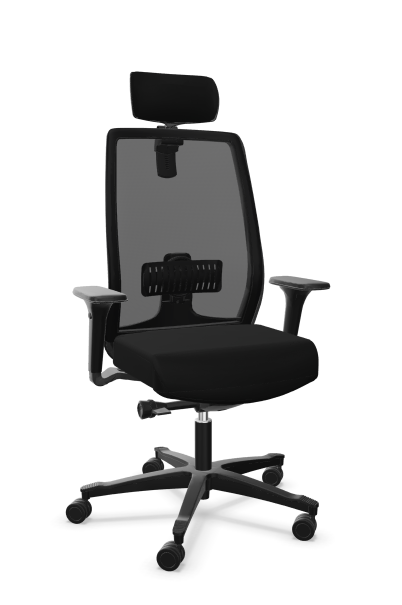 MUNIK - Fauteuil de Travail Dossier Résille