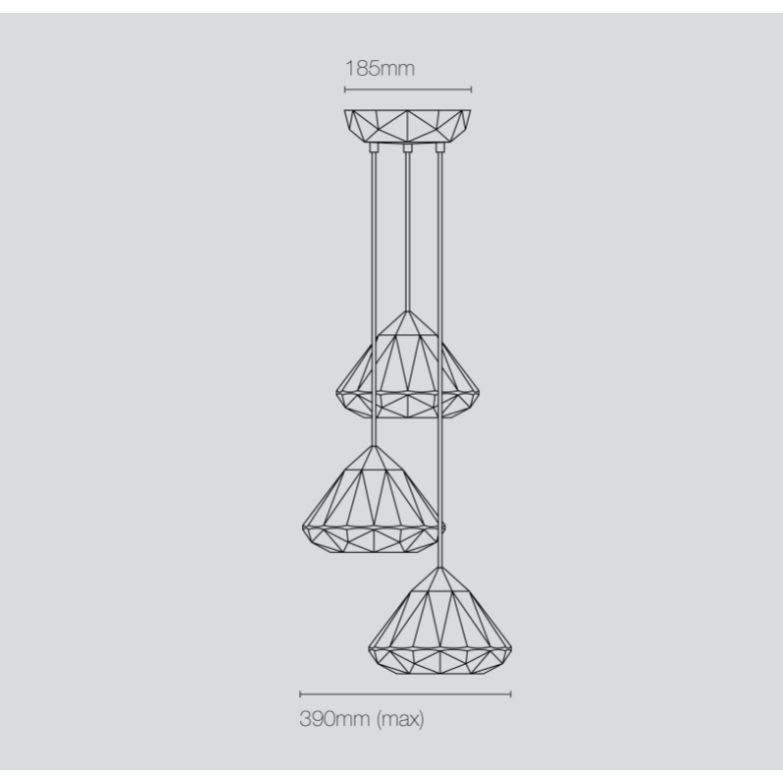 Hatton (Groupe de 3) Suspension ORIGINAL BTC