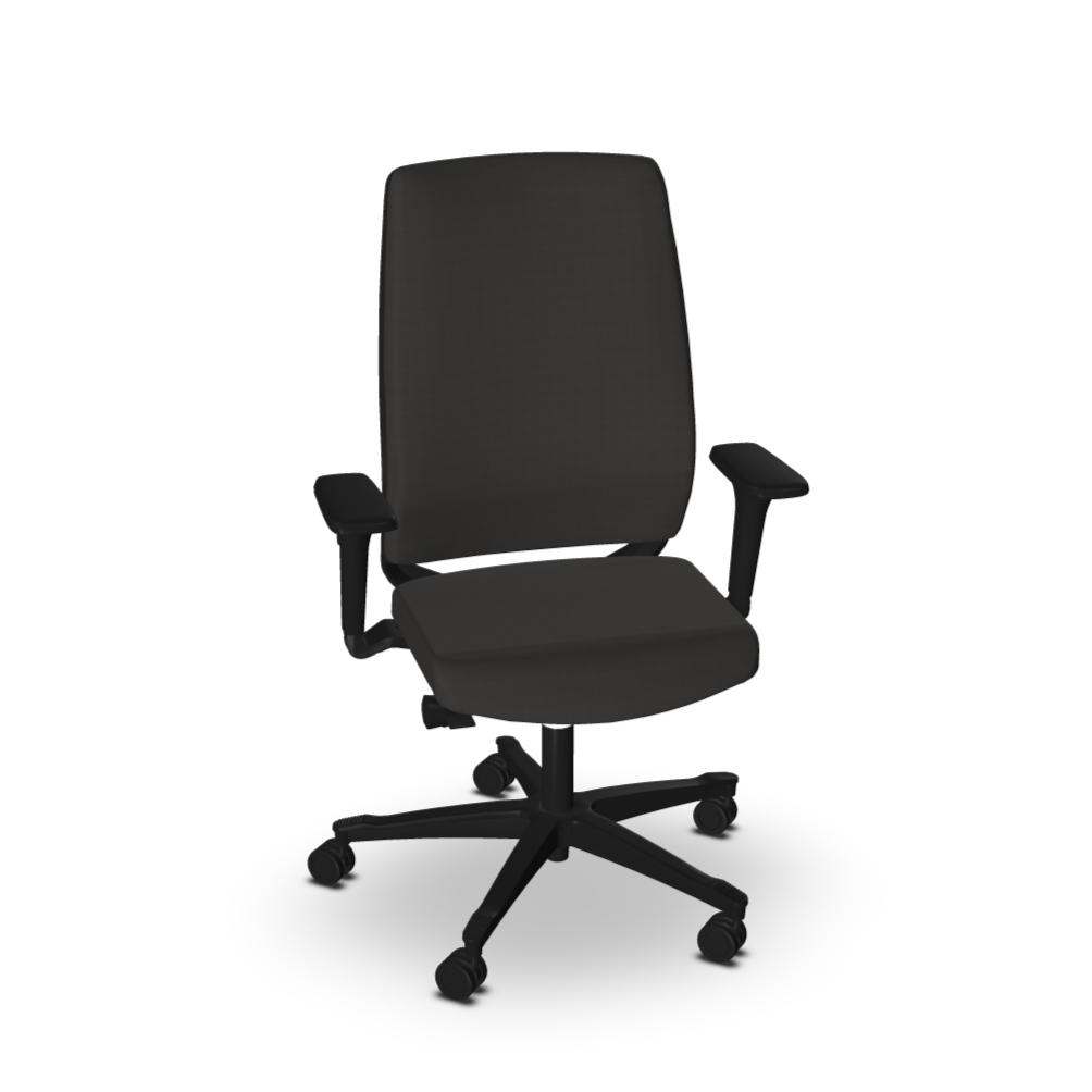 MUNIK - Fauteuil de Travail Dossier Tissu