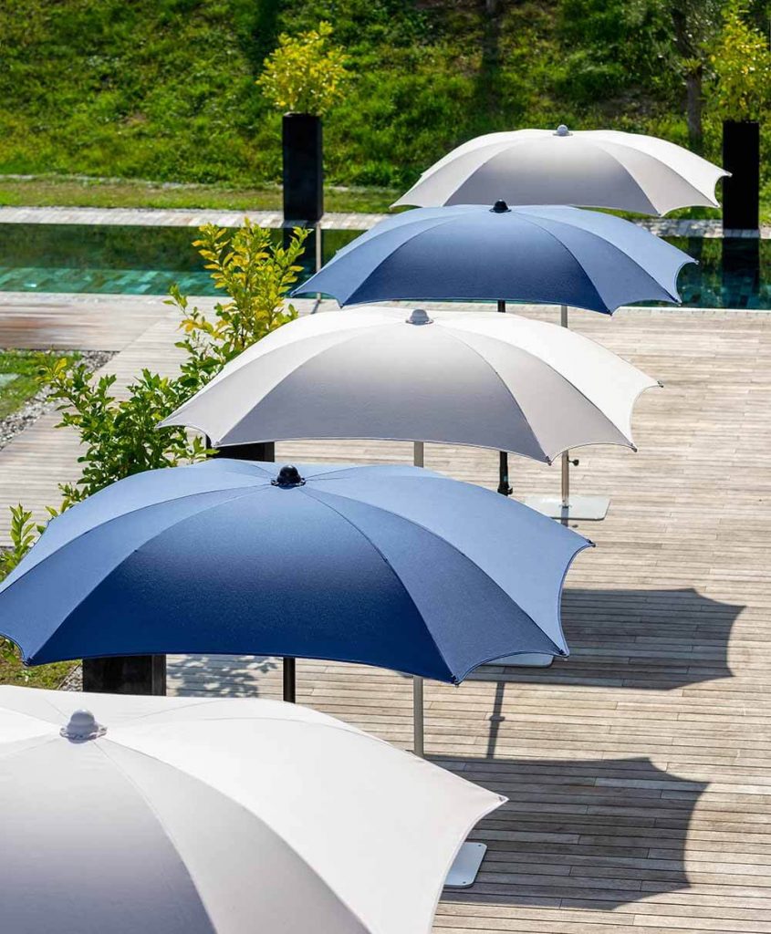 Parasol Zefiro Uni 180x180cm CREMA