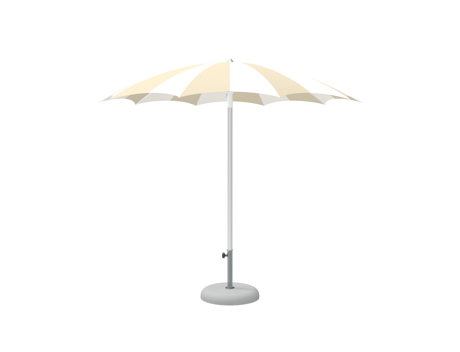 Parasol Pegaso Ø 240 cm CREMA