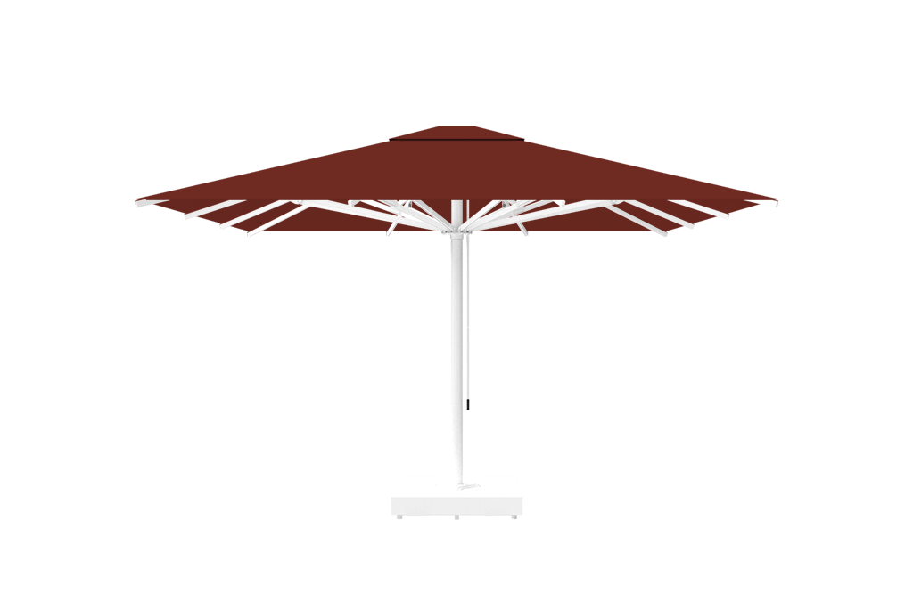 Parasol Adone 400x400cm CREMA