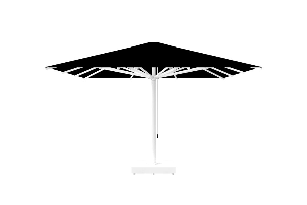 Parasol Adone 400x400cm CREMA