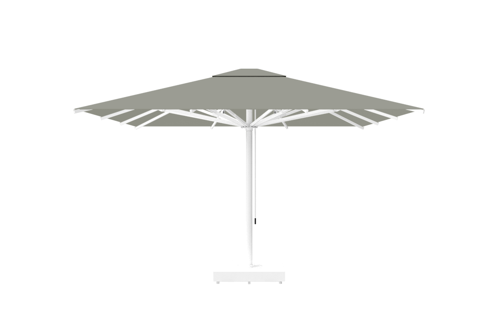 Parasol Adone 400x400cm CREMA