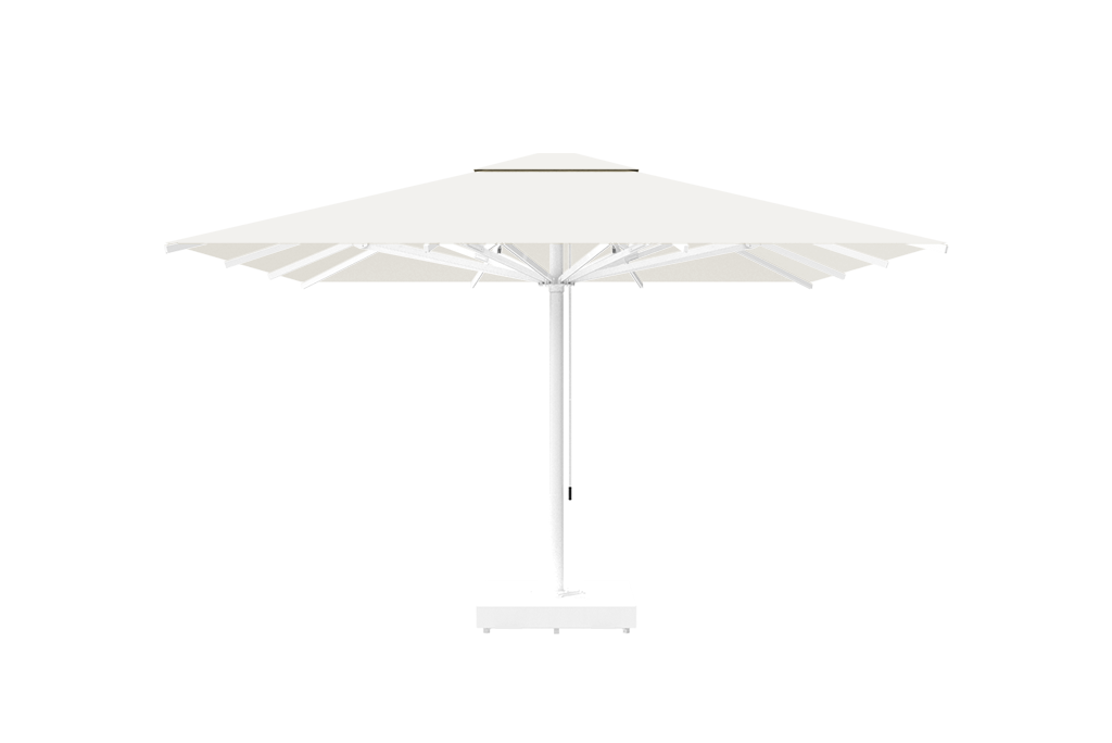 Parasol Adone 400x400cm CREMA