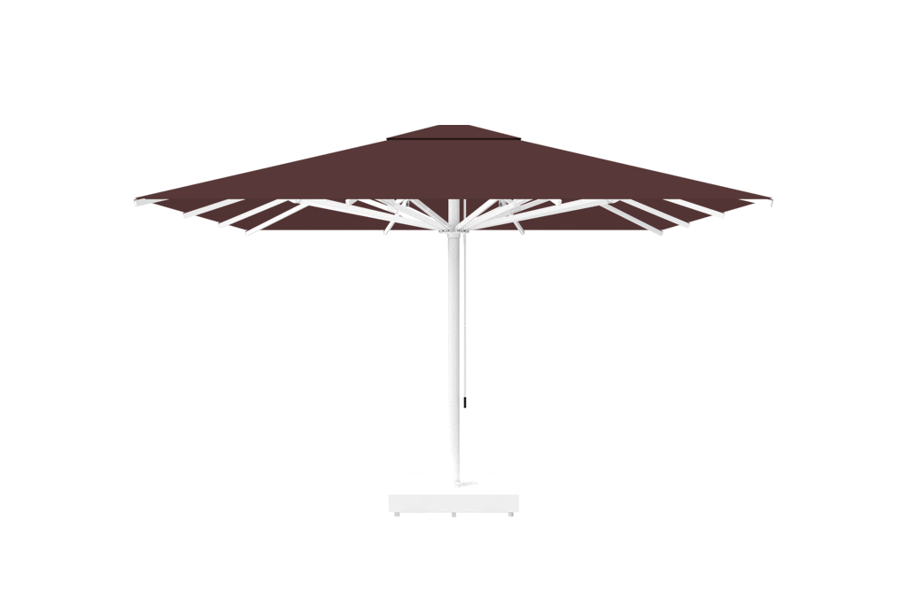 Parasol Adone 400x400cm CREMA