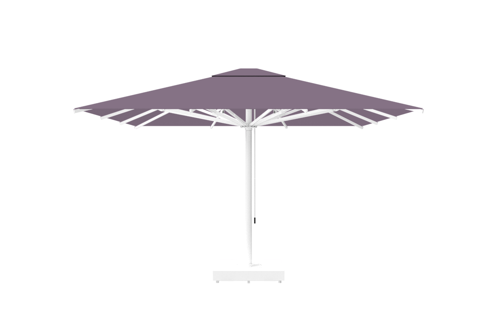 Parasol Adone 400x400cm CREMA