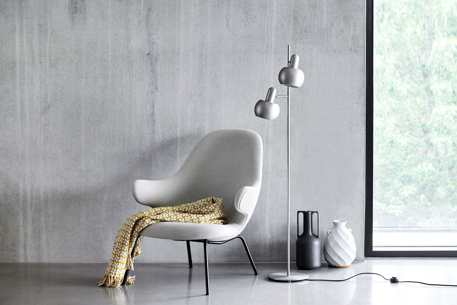 Lampadaire double BF20 FRANDSEN