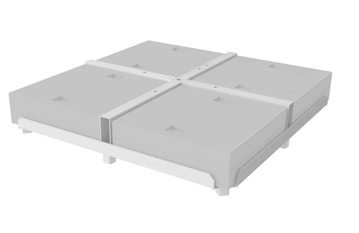 Parasol Adone 450x450cm CREMA