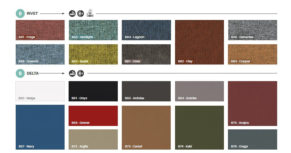 Chauffeuse Vita piètement pyramidale bois Harmony