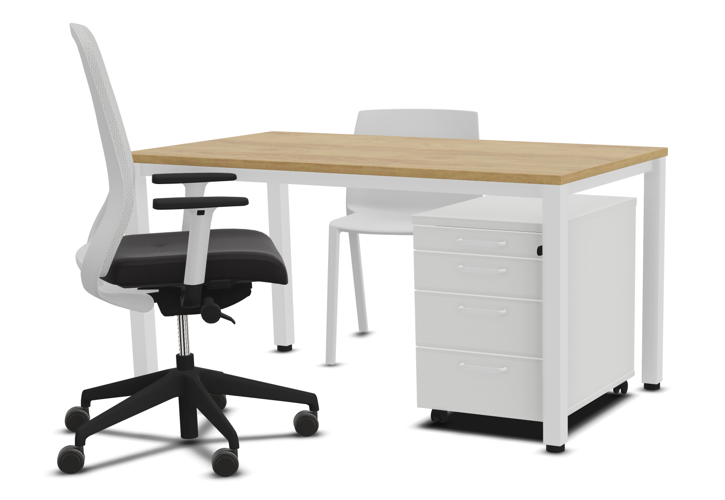 SOULY - Fauteuil de Travail Dossier Résille