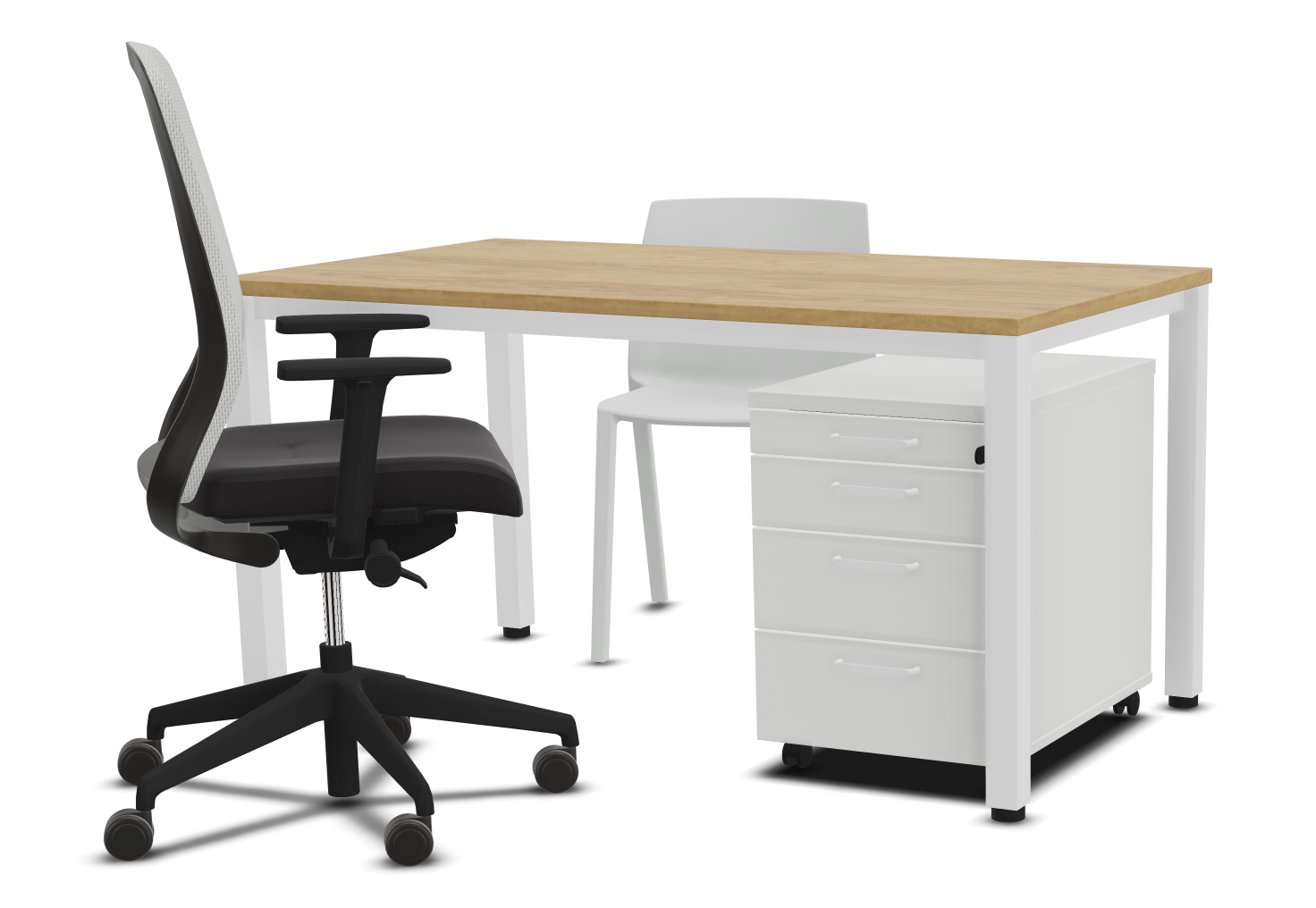 SOULY - Fauteuil de Travail Dossier Résille