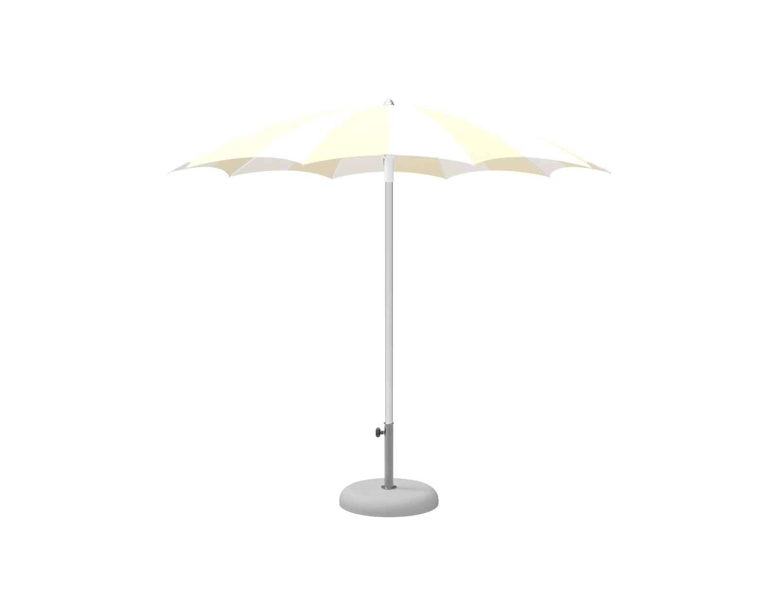 Parasol Pegaso Ø 220 cm CREMA