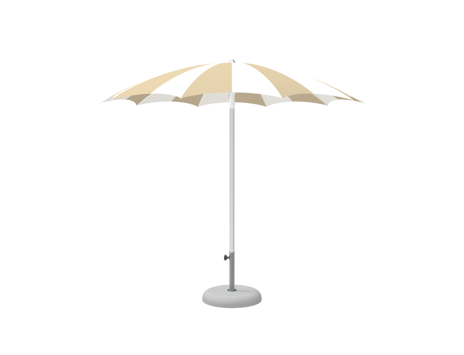 Parasol Pegaso Ø 220 cm CREMA
