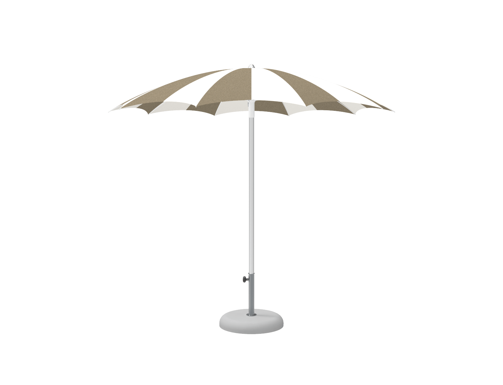 Parasol Pegaso Ø 240 cm CREMA
