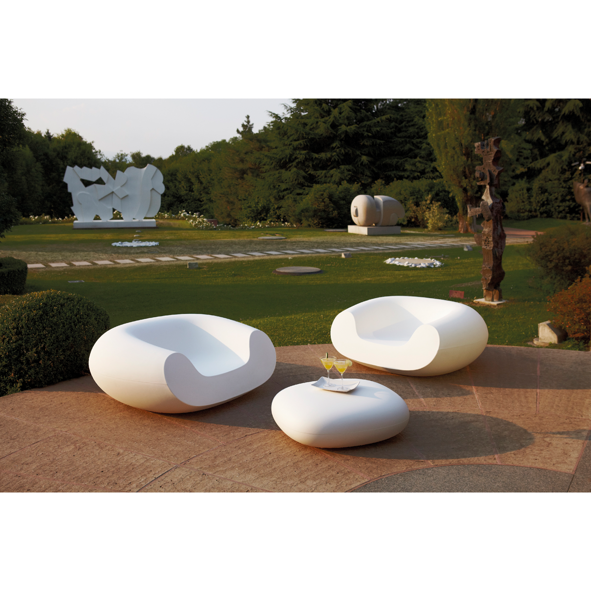 Chubby Fauteuil de Salon d'extérieur SLIDE