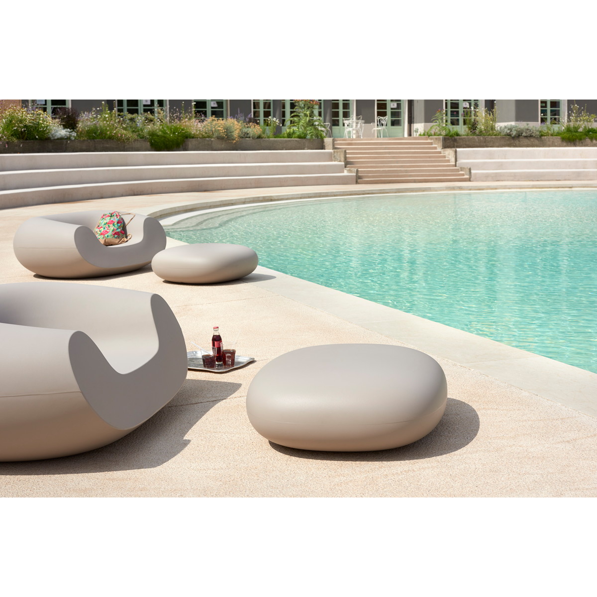 Chubby Fauteuil de Salon d'extérieur SLIDE