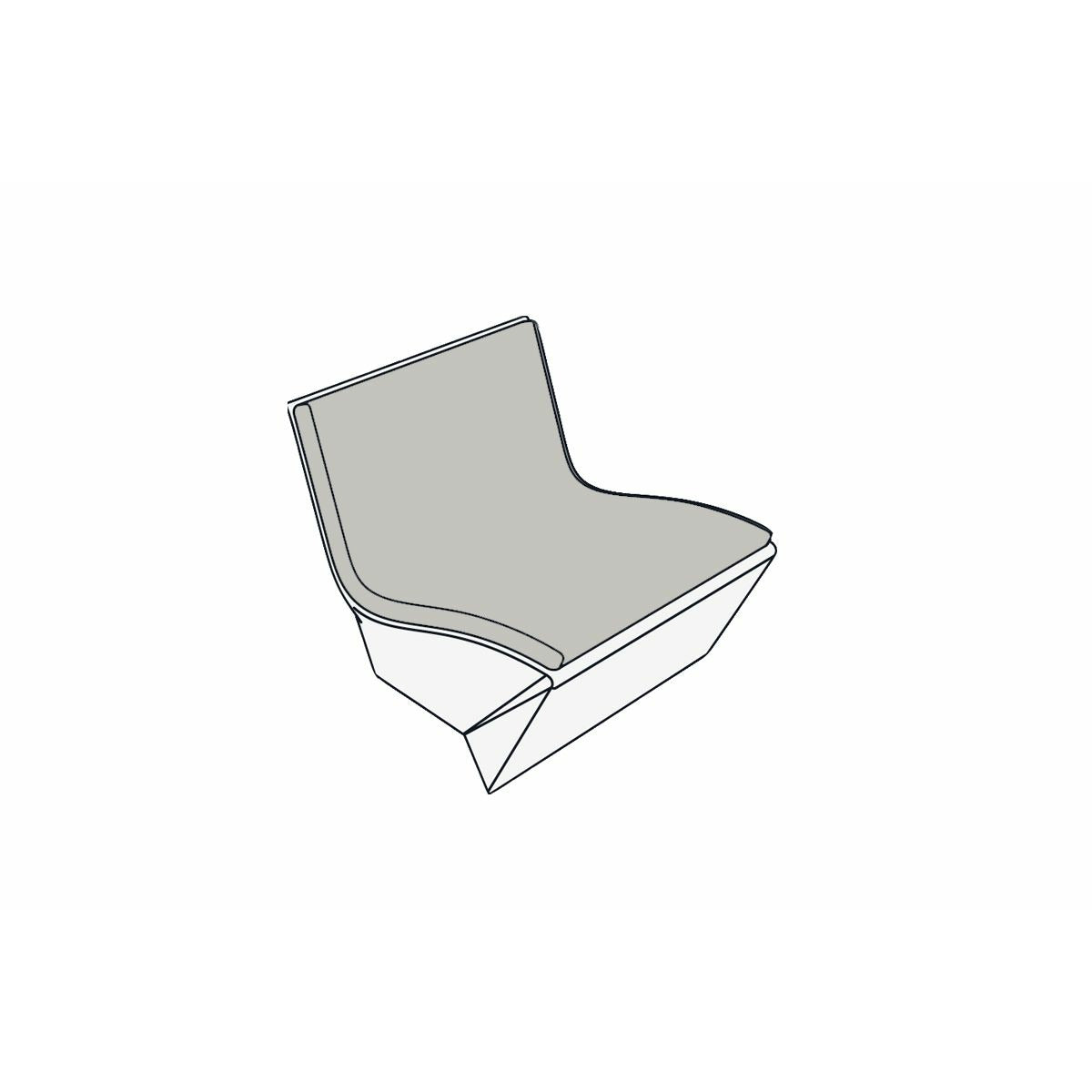 Kami Ichi Coussin d'extérieur SLIDE