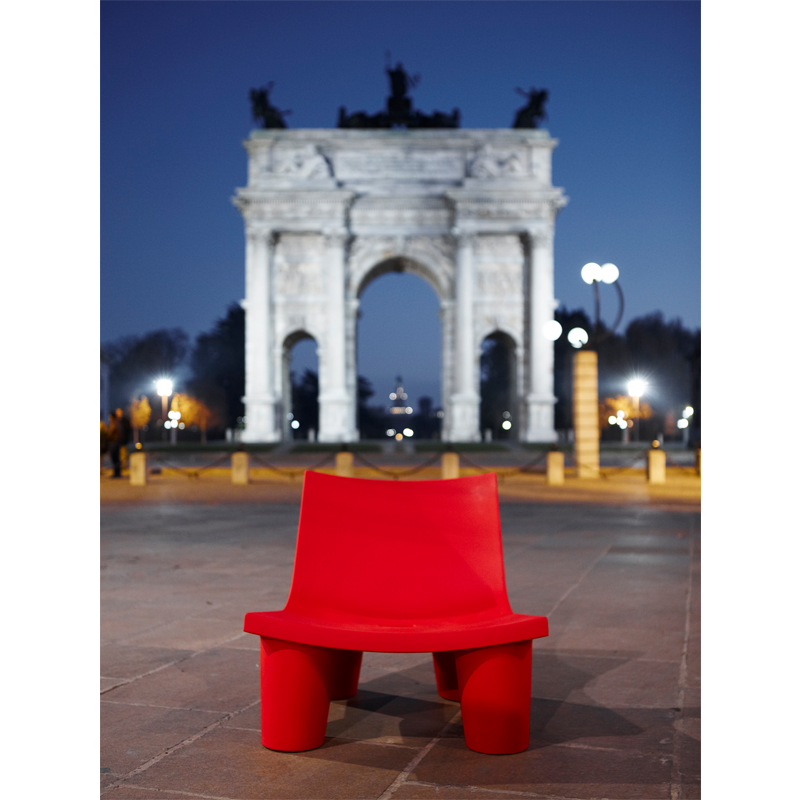Low Lita Fauteuil d'extérieur SLIDE