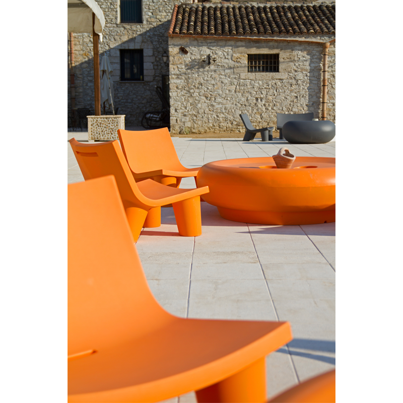 Low Lita Fauteuil d'extérieur SLIDE
