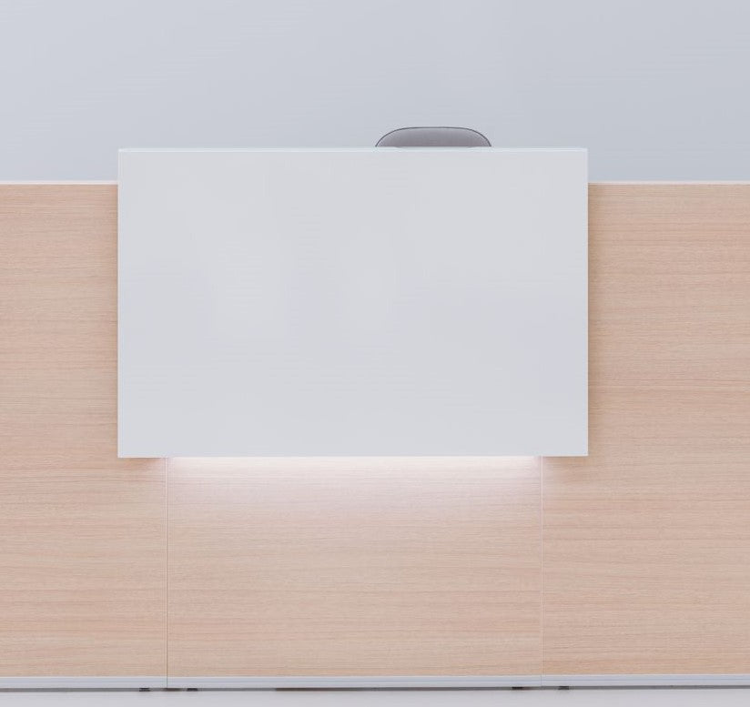 Banque d'Accueil avec Réhausse 105.6x87.7cm Tera MDD