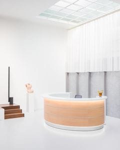 VALDE - Banque d'Accueil Courbe 320.2x163.9cm