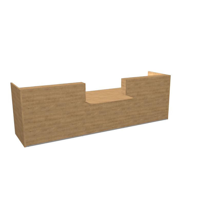 TERA - Banque d'Accueil PMR 345.6x112cm