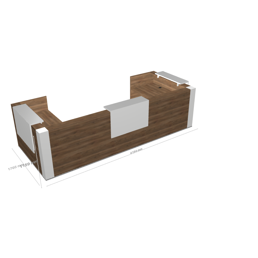 TERA - Banque d'Accueil d'Angle 415.4x170.5cm