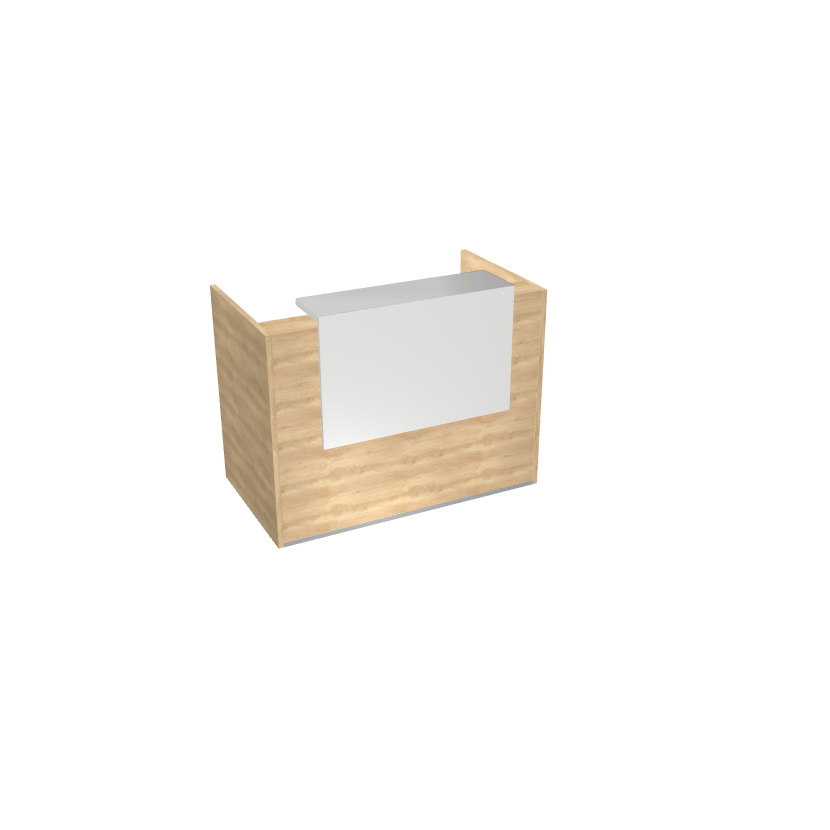 TERA - Banque d'Accueil avec Réhausse 145.6x87.7cm