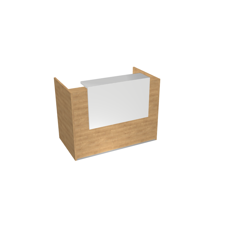 TERA - Banque d'Accueil avec Réhausse 145.6x87.7cm