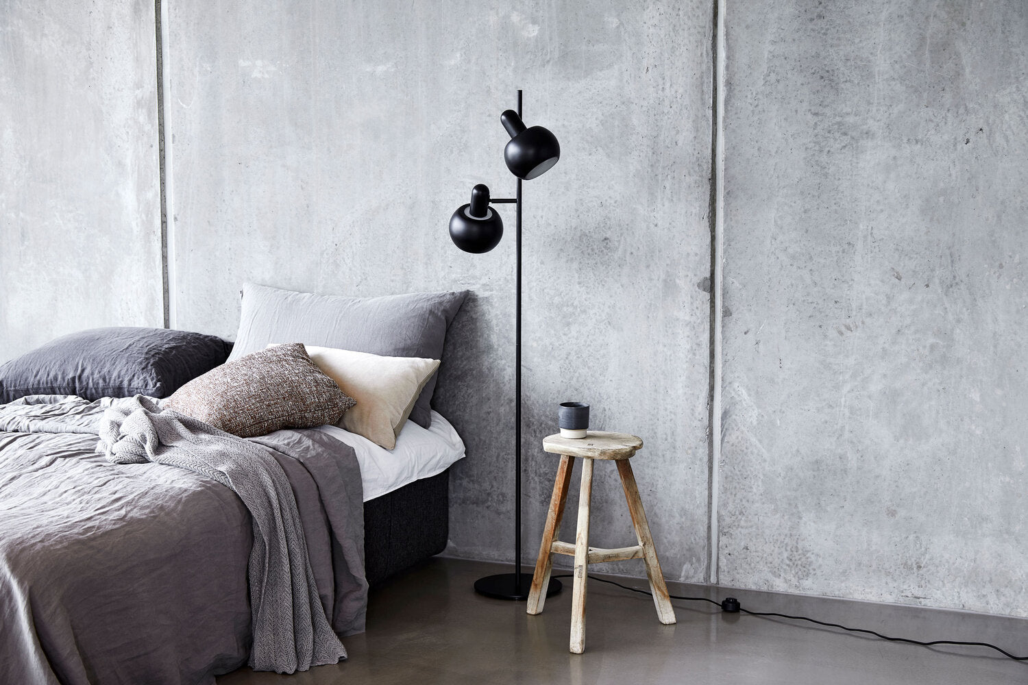 Lampadaire double BF20 FRANDSEN