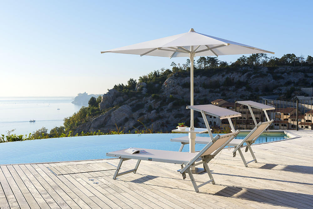 Parasol Crono 200x200cm CREMA