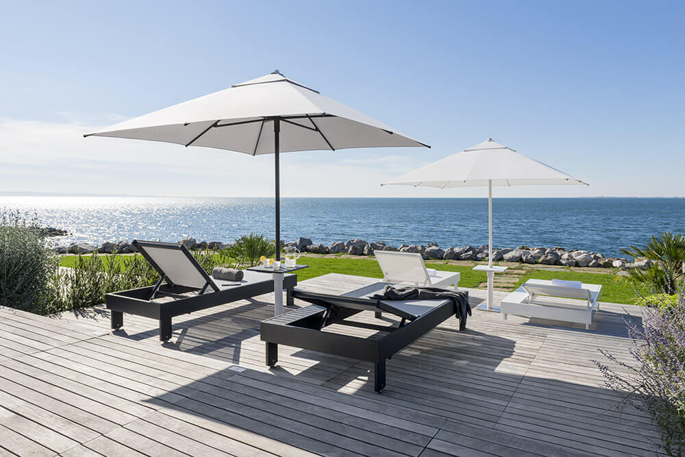 Parasol Eos Ø 300 cm CREMA