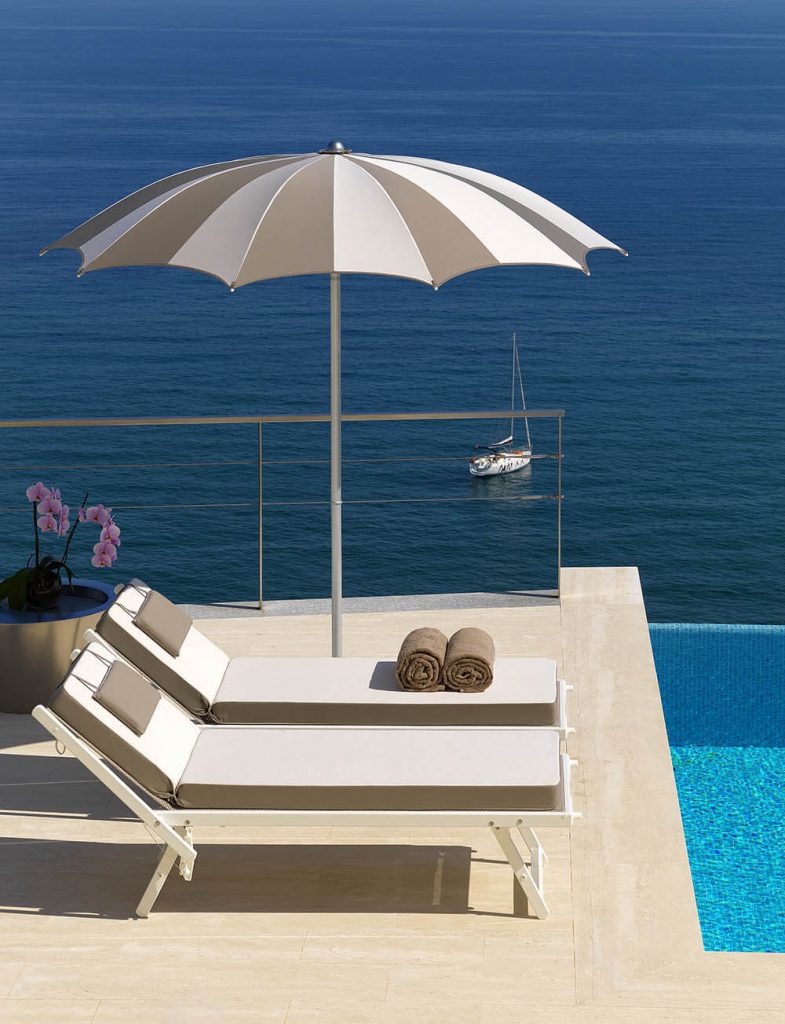 Parasol Pegaso Ø 220 cm CREMA
