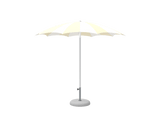 Parasol Pegaso Ø 240 cm CREMA