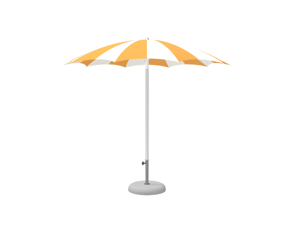 Parasol Pegaso Ø 240 cm CREMA