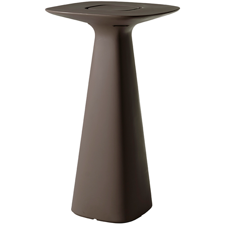 Amelie Up Table Haute d'extérieur SLIDE CHOCOLAT