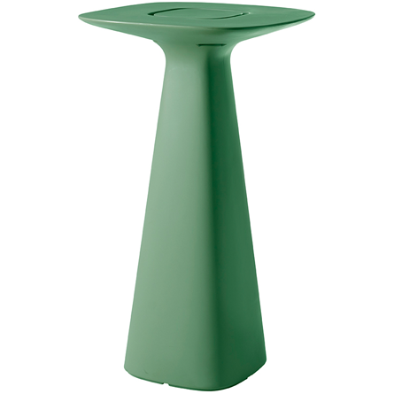 Amelie Up Table Haute d'extérieur SLIDE GREEN