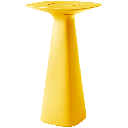 Amelie Up Table Haute d'extérieur SLIDE JAUNE