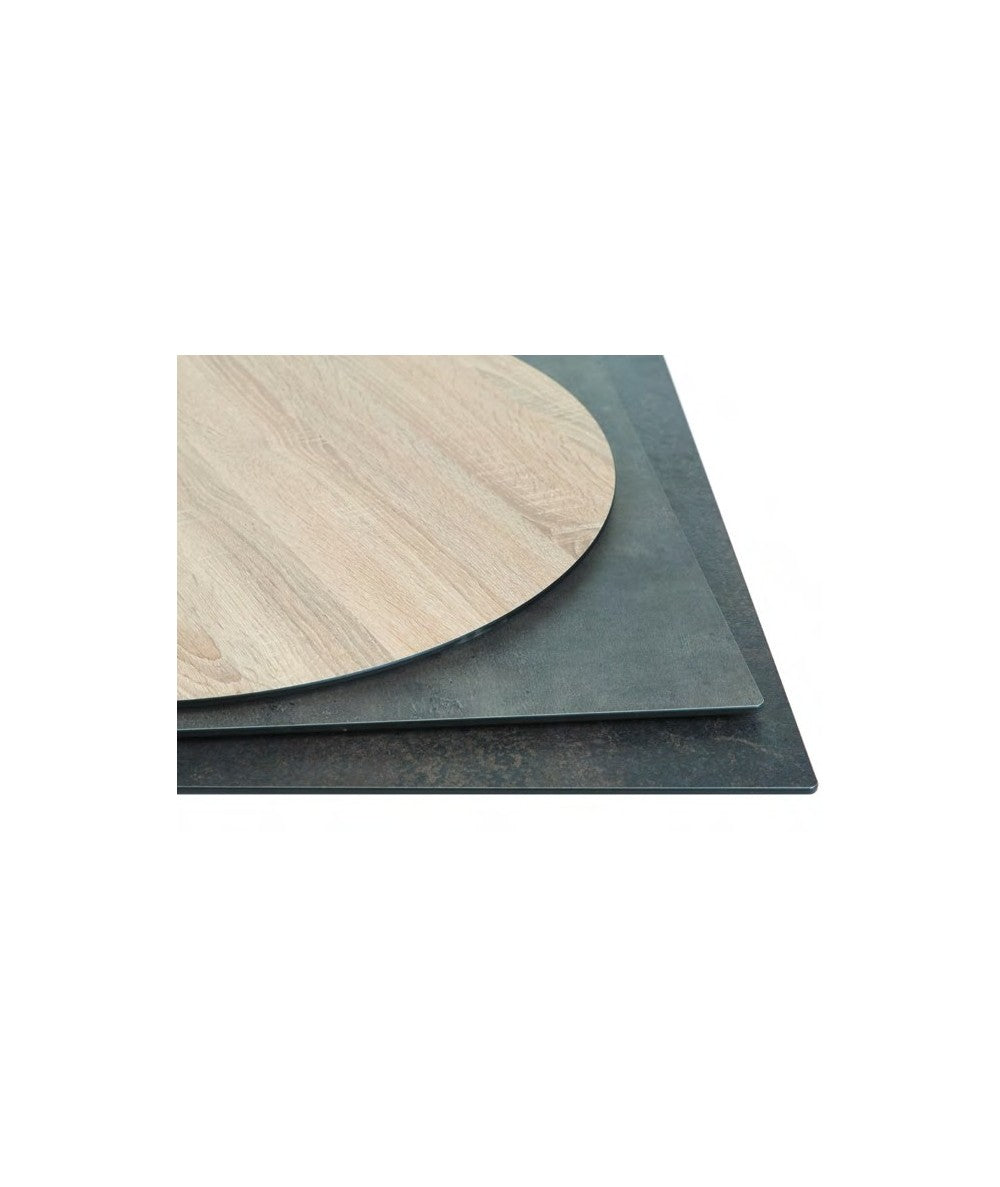 Plateau compact chant incliné extérieur STAMP